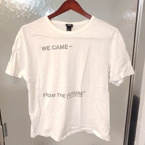 H&M men's medium sized we came from the Future